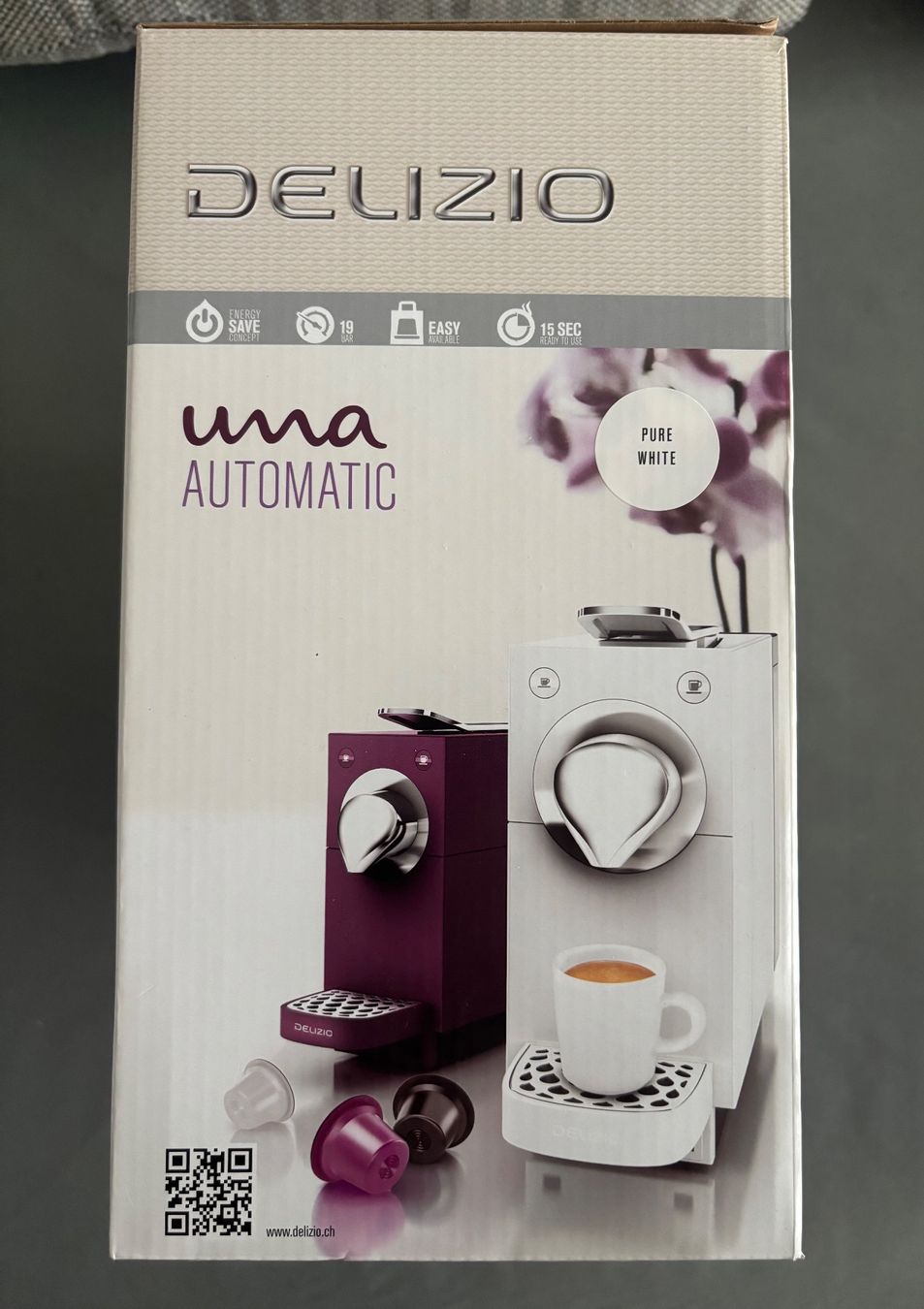 Delizio Kaffeemaschinen & Espressomaschinen: Kaffeemaschine / Delizio una Automatic – Neu und originalverpackt aus Buchs AG von Roger-iO 1