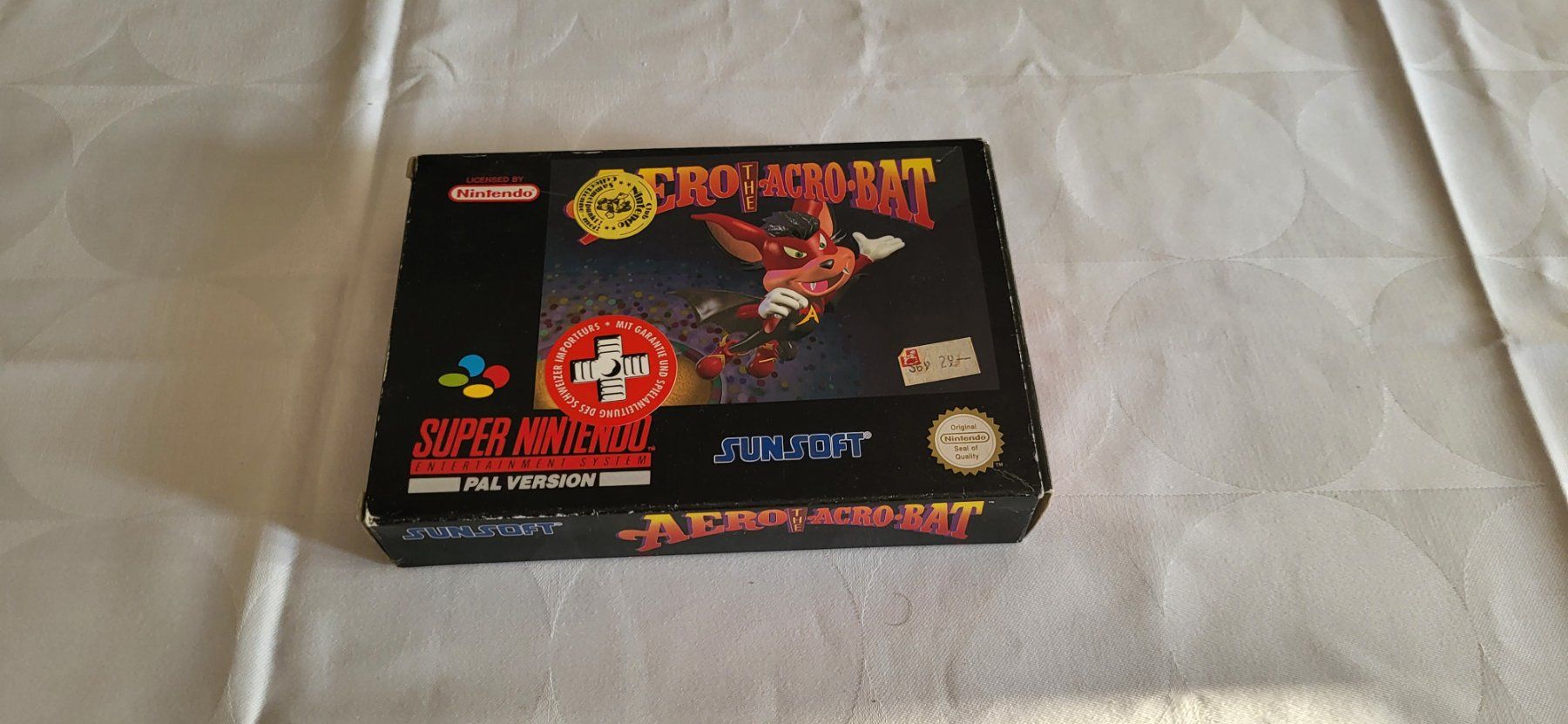 Giochi: Aero Acro Bat SNES OVP – Usato da Gretzenbach venduto da Uli1980