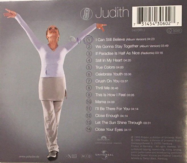 CD: Judith - Judith – Usato da Grüningen venduto da azulverde 1