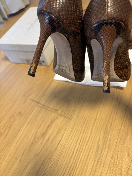 Jimmy Choo Scarpe da donna: Jimmy Choo Snake printed leather shoes – Usato da Oberägeri venduto da LacLeman39 4