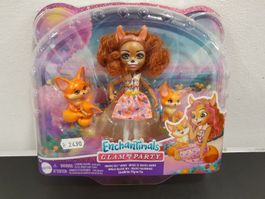 Neu - Mattel - Enchantimals - Filigree Fuchsfamilie