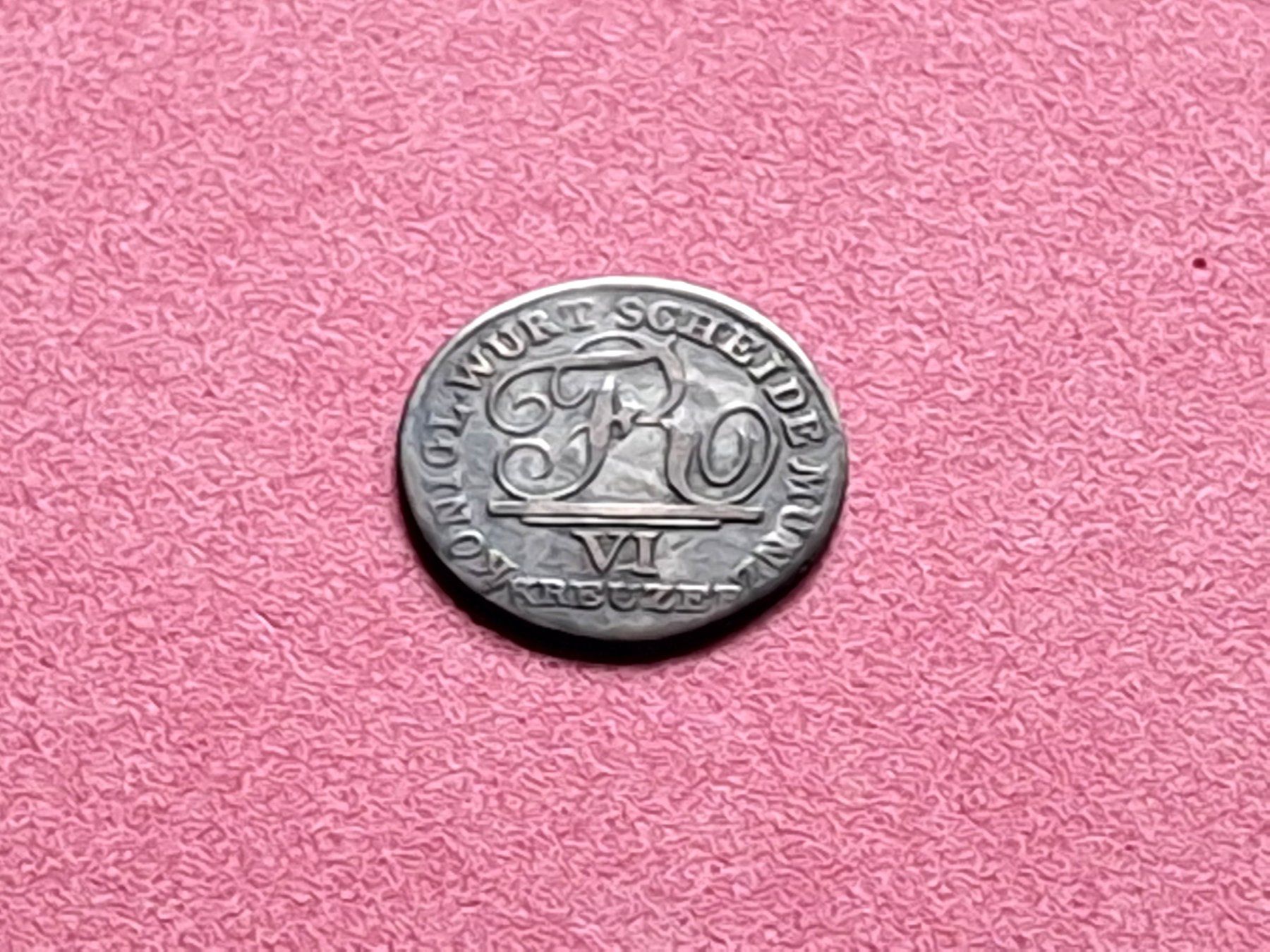 Tutti le monete: WÜRTTEMBERG - 6 KREUZER 1808 – Usato da Boniswil venduto da dpd4coins