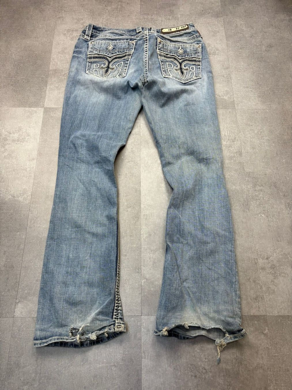 Jeans: Rock Revival Bootcut Flared Jeans - Grösse L/31 – Usato da Werdenberg venduto da hase.vintage 1