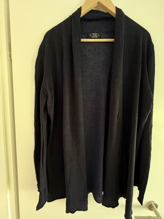 Damen Strickjacke dunkelblau Grösse XXL