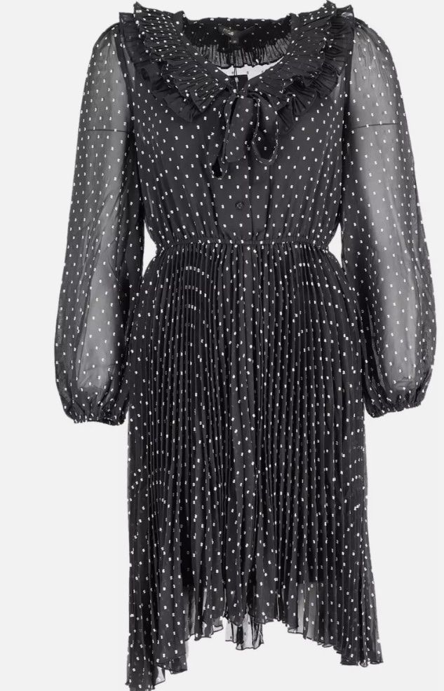 Maje Kleider: Maje polka dot black dress – Neu (gemäss Beschreibung) aus Weiach von skynat 5