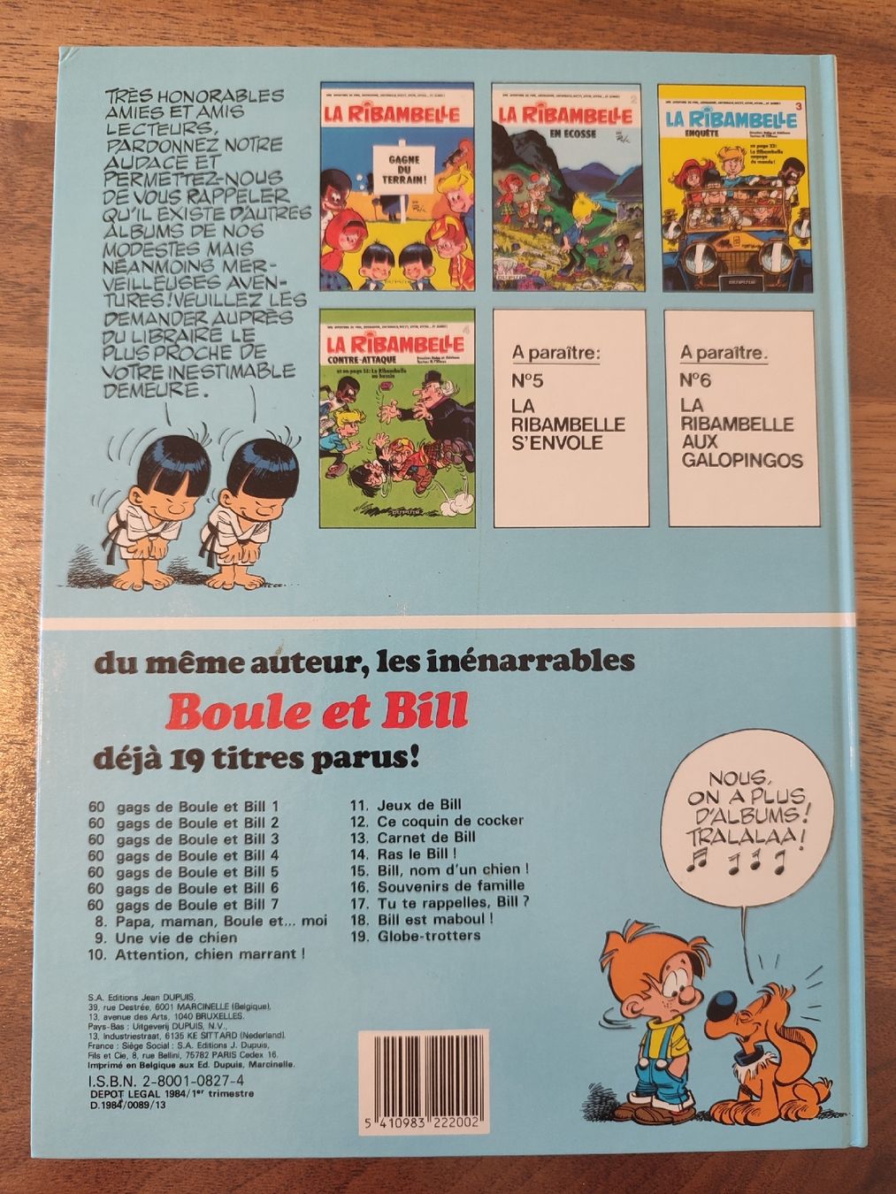 Fumetti: La Ribambelle T6 EO TBE  – Usato da Bougy-Villars venduto da Vogue 3