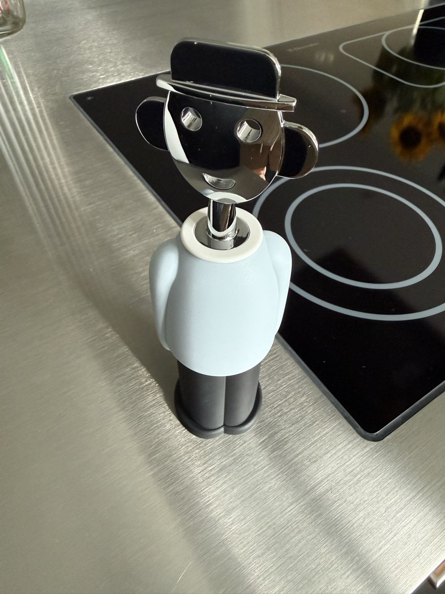 Alessi Apribottiglie & Tappi per chiusura: Korkenzieher ALESSI – Nuovo e nell'imballaggio originale da Kestenholz venduto da Uki04