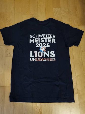 T-Shirt ZSC LIONSSCHWEIZER MEISTER 2024" Grösse S