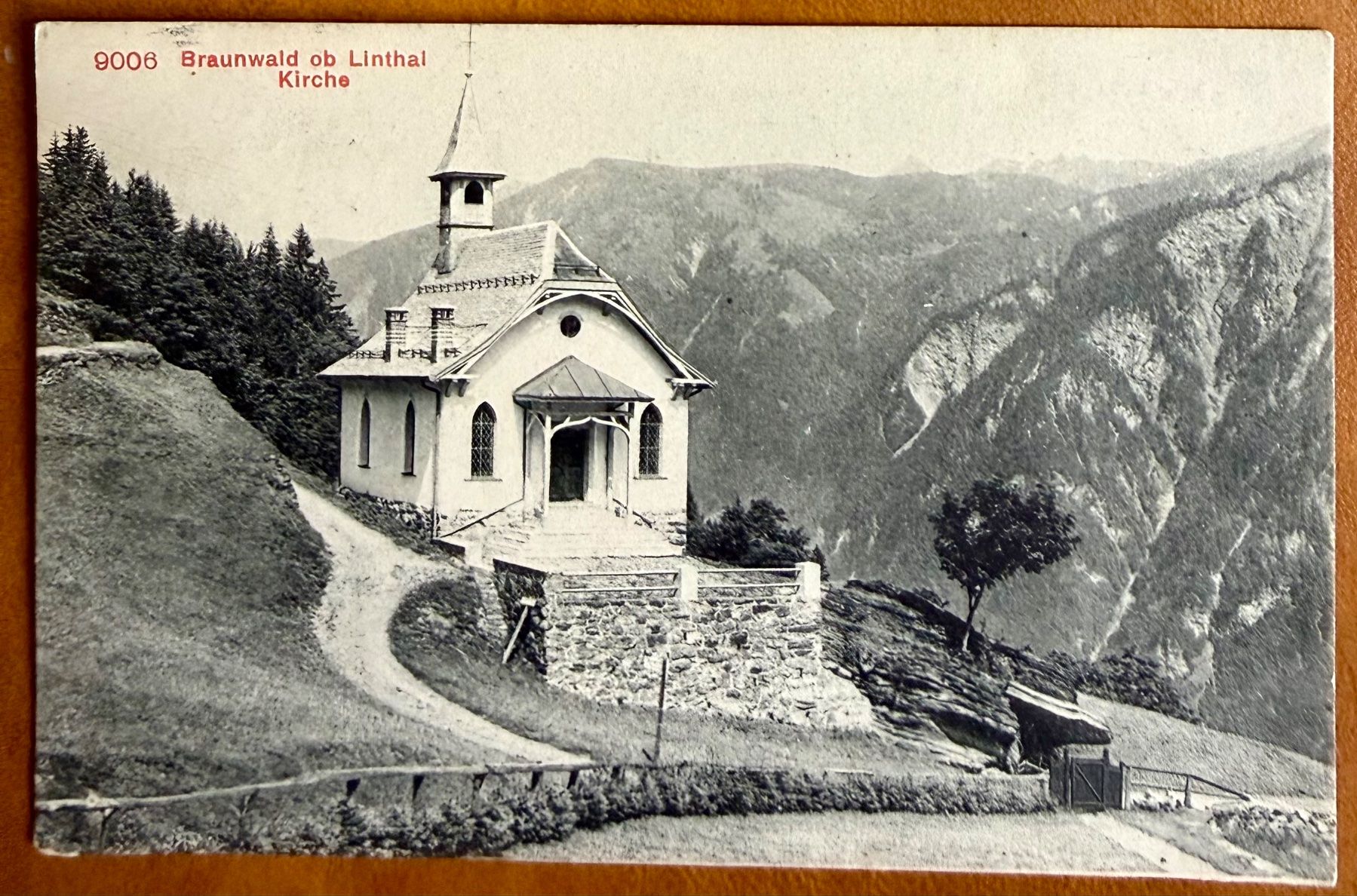 Cartoline postali: Braunwald ob Linthal Kirche 1913 – Usato da Lutry venduto da Ediego