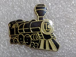 Ansteckpin 290: Eisenbahn Dampflokomotive