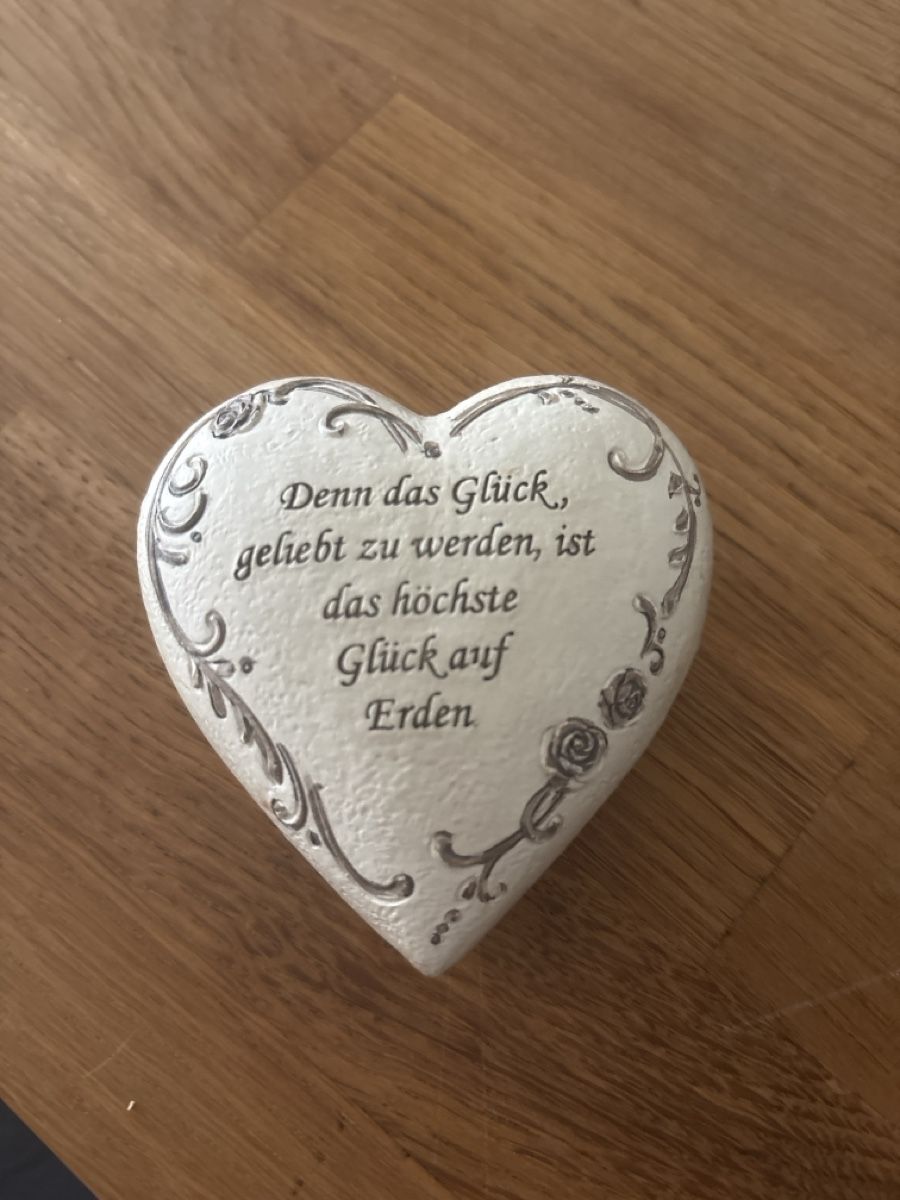 Alle Dekorationen: Weisse Deko: Liebe, Engel, Spruch, Herz – Gebraucht aus Baden von peace_bluemli 1