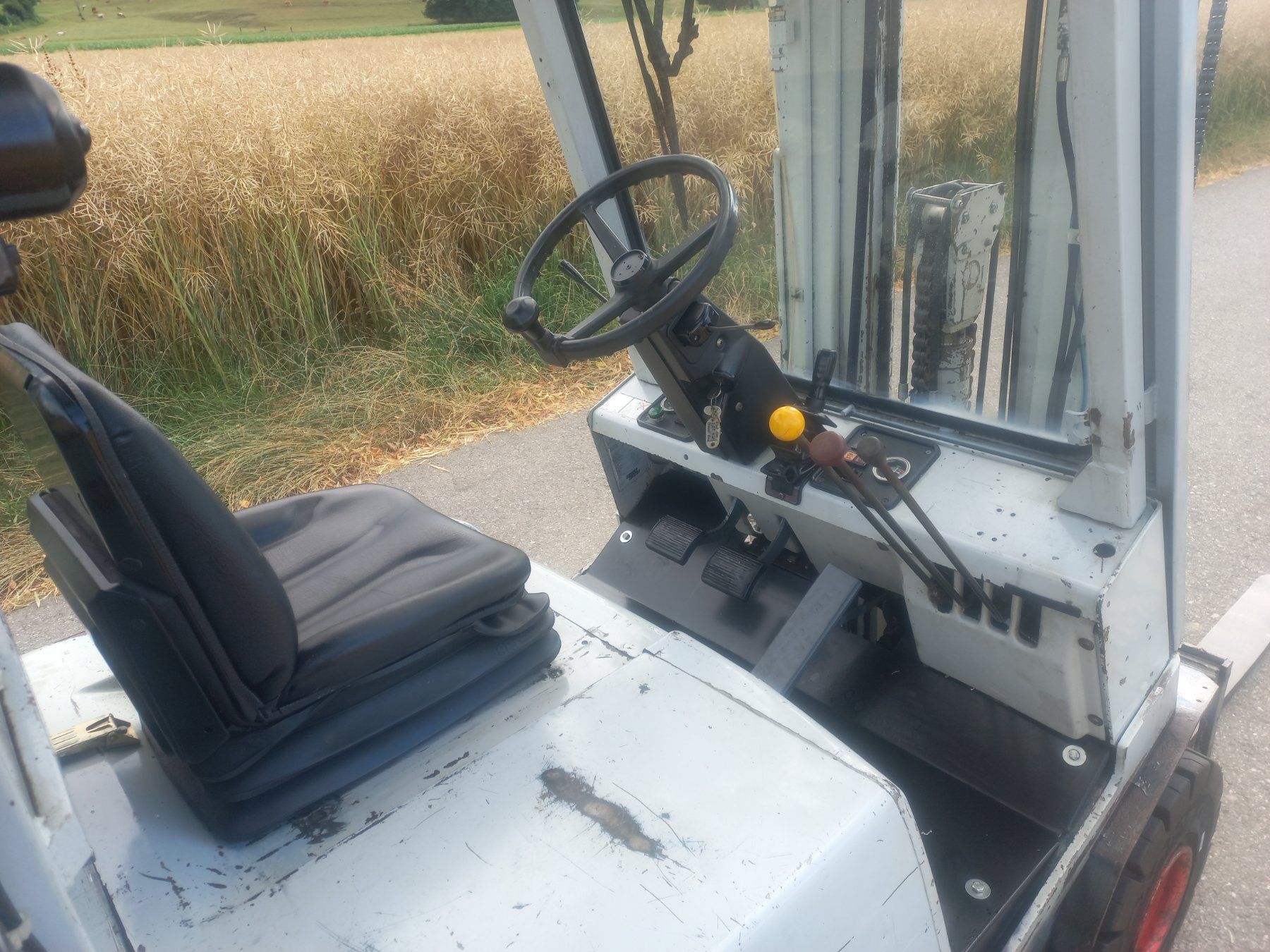 Diesel Carrelli elevatori e a forche: Dieselstapler FIAT Stapler Triplex Vollfreih. Seitenschieber – Usato da Dulliken venduto da Classiclerch4657 5