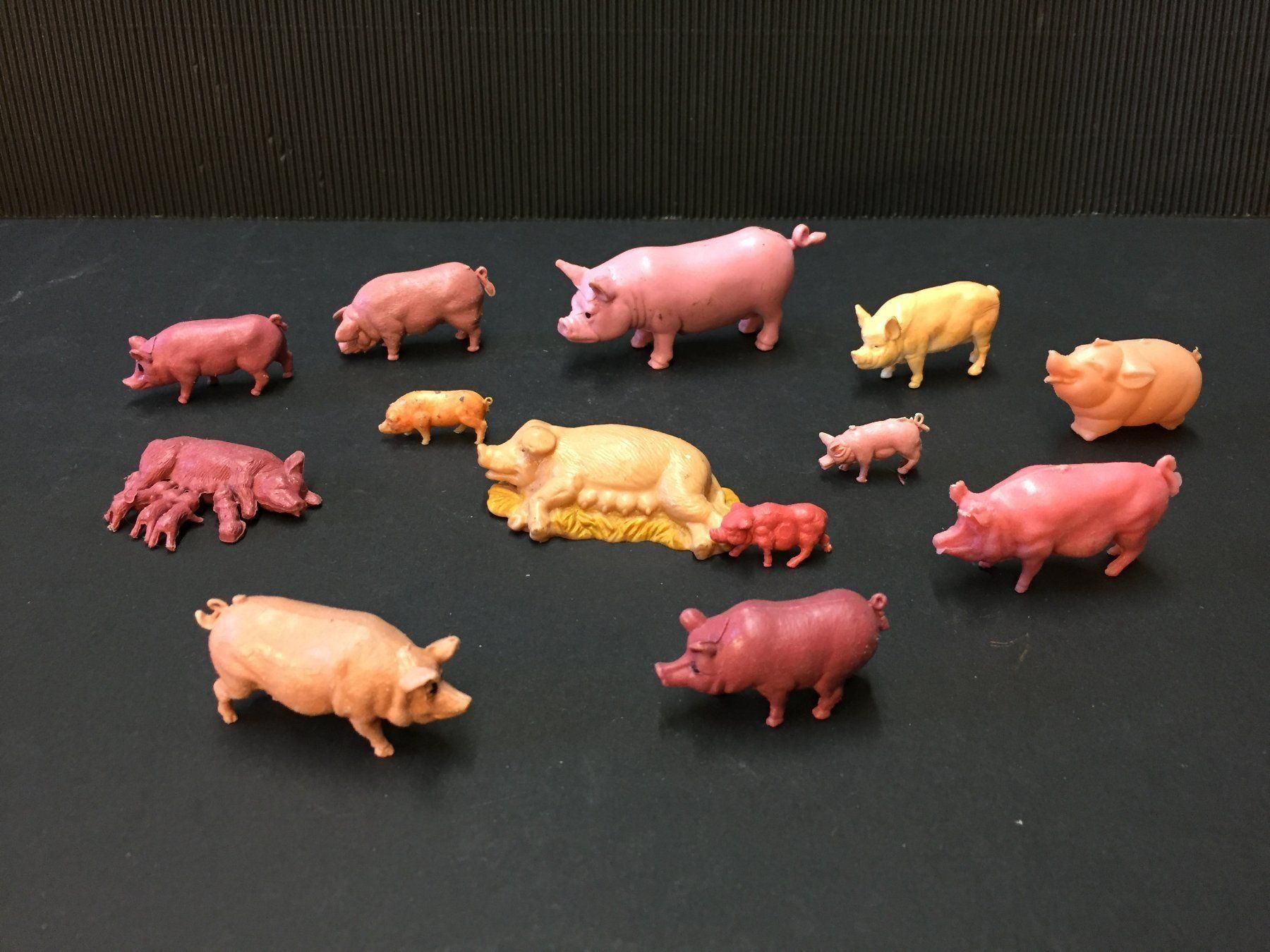 Giocattoli: 13 Schweinfiguren – Usato da Schaffhausen venduto da vintageville 5