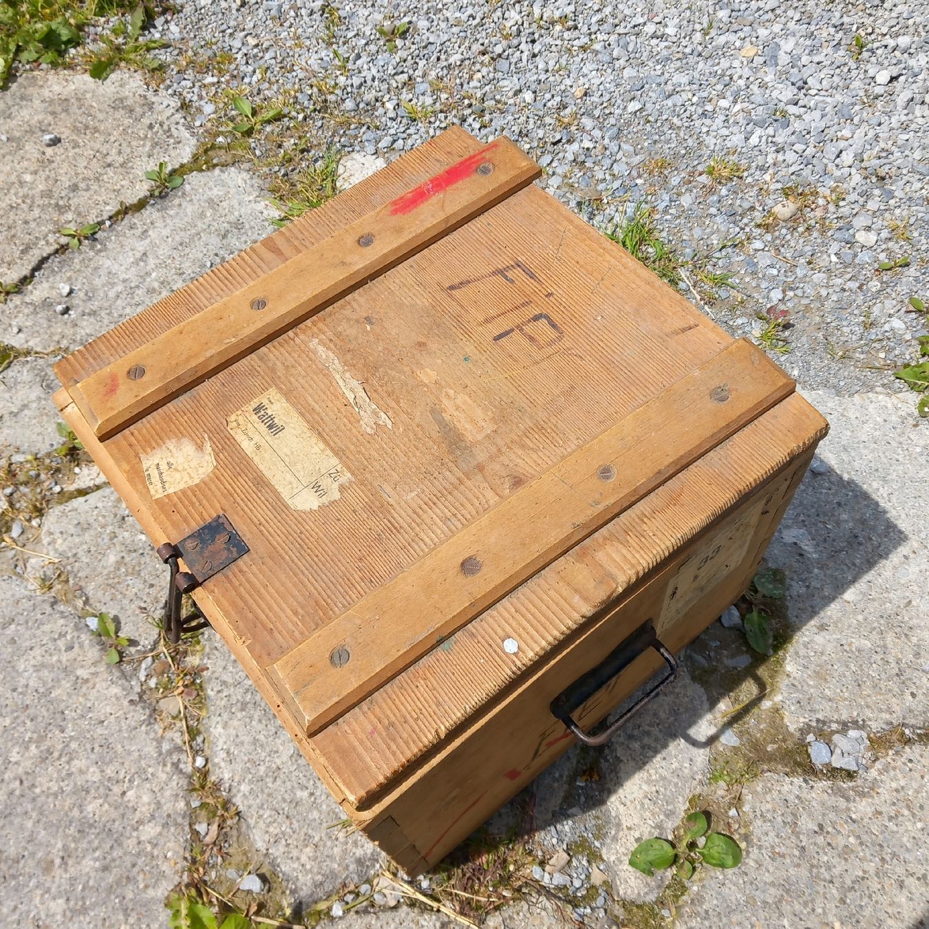 Casse di trasporto: Vintage Eierkiste aus Holz – Usato da Ebnat-Kappel venduto da blazzi 4