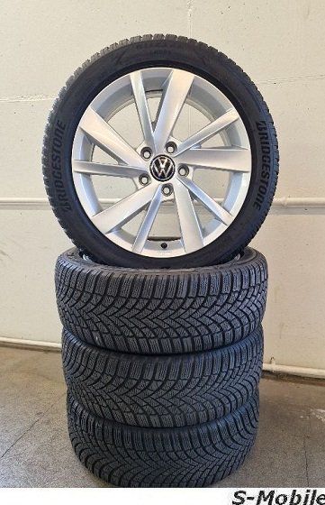 Volkswagen Pneumatici & Ruote complete: VW Golf 8 "Gavia" Original Winterräder 17" – Usato da Schenkon venduto da S-Mobile