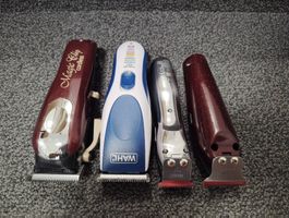 Wahl Haarschneidemaschinen Set 4 Stck. guter Zustand