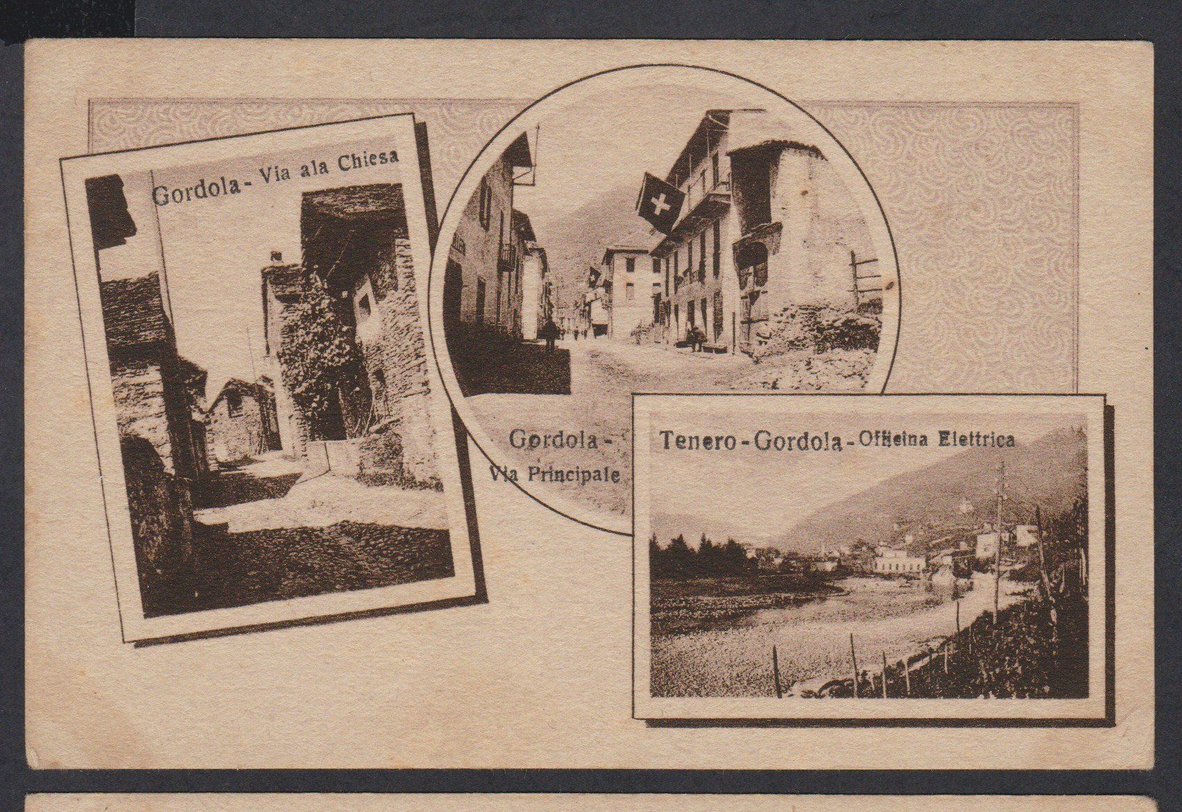Cartoline postali: Gordola Tenero  TI   :   2 alte 3-Bild - Ansichtskarten – Usato da Vitznau venduto da Ropaku 1