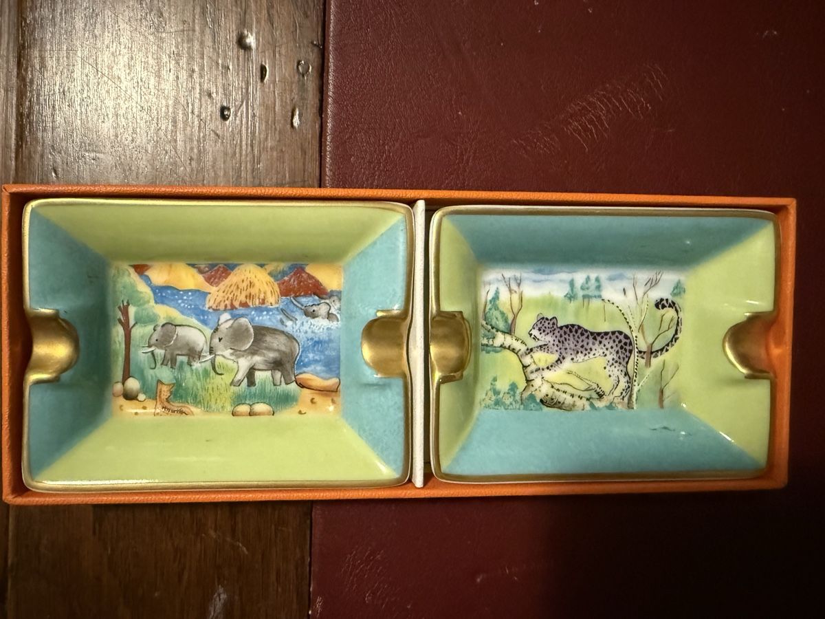 Hermès Portacenere: Mini posacenere Hermès vintage – Nuovo e nell'imballaggio originale da Magliaso venduto da abr_h9tq 1