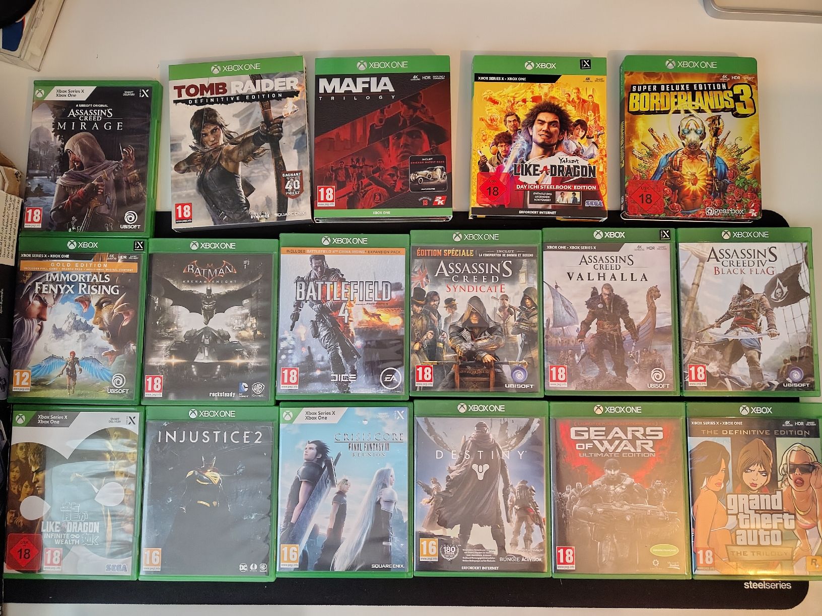 Microsoft Consoles: Xbox one s et 35 jeux  – D'occasion à Marly par mzi_p97f 2