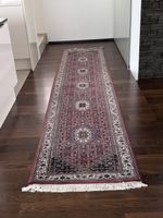 Teppich Läufer Classic Bidjar rose Indien, Top Zustand