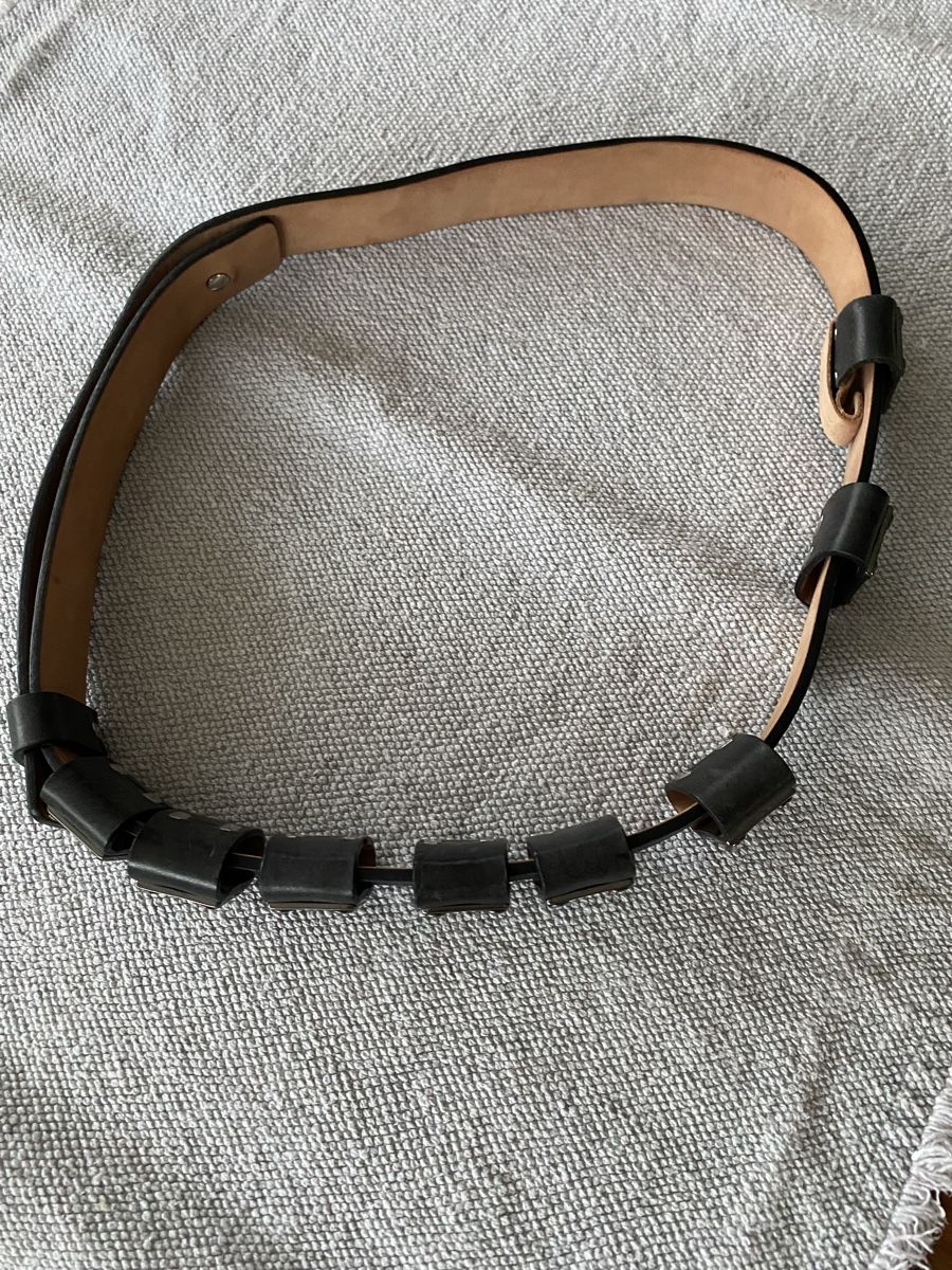 Cinture: John Galliano Leder Gürtel – Nuovo e nell'imballaggio originale da Rorschach venduto da lvi_p29s 5