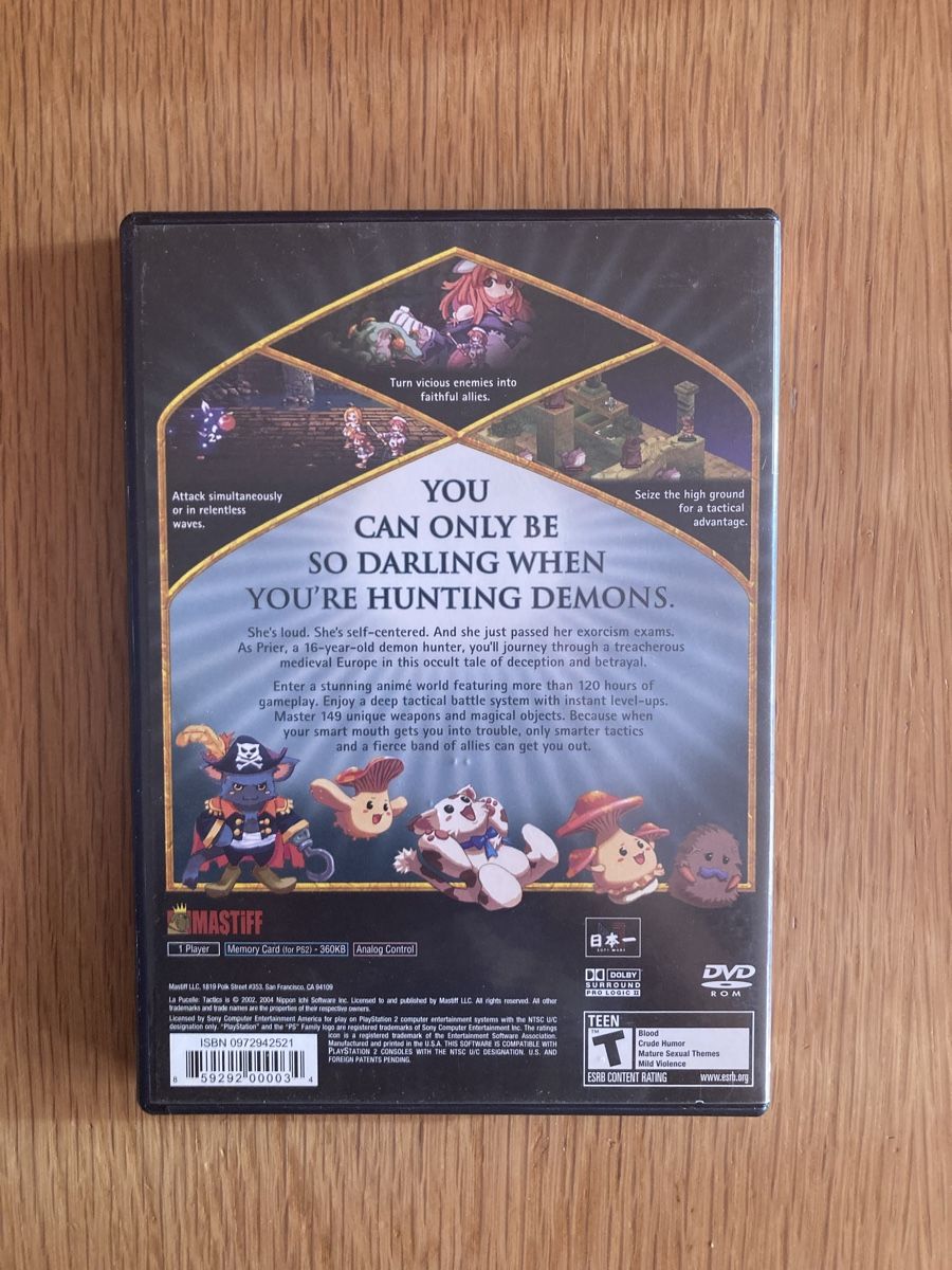 Sony Spiele: La Pucelle Tactics (NTSC) (EN) – Gebraucht aus Pany von Behoever 1