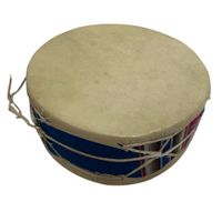 Handgefertigte Trommel – Naturfell, Ethno Deko