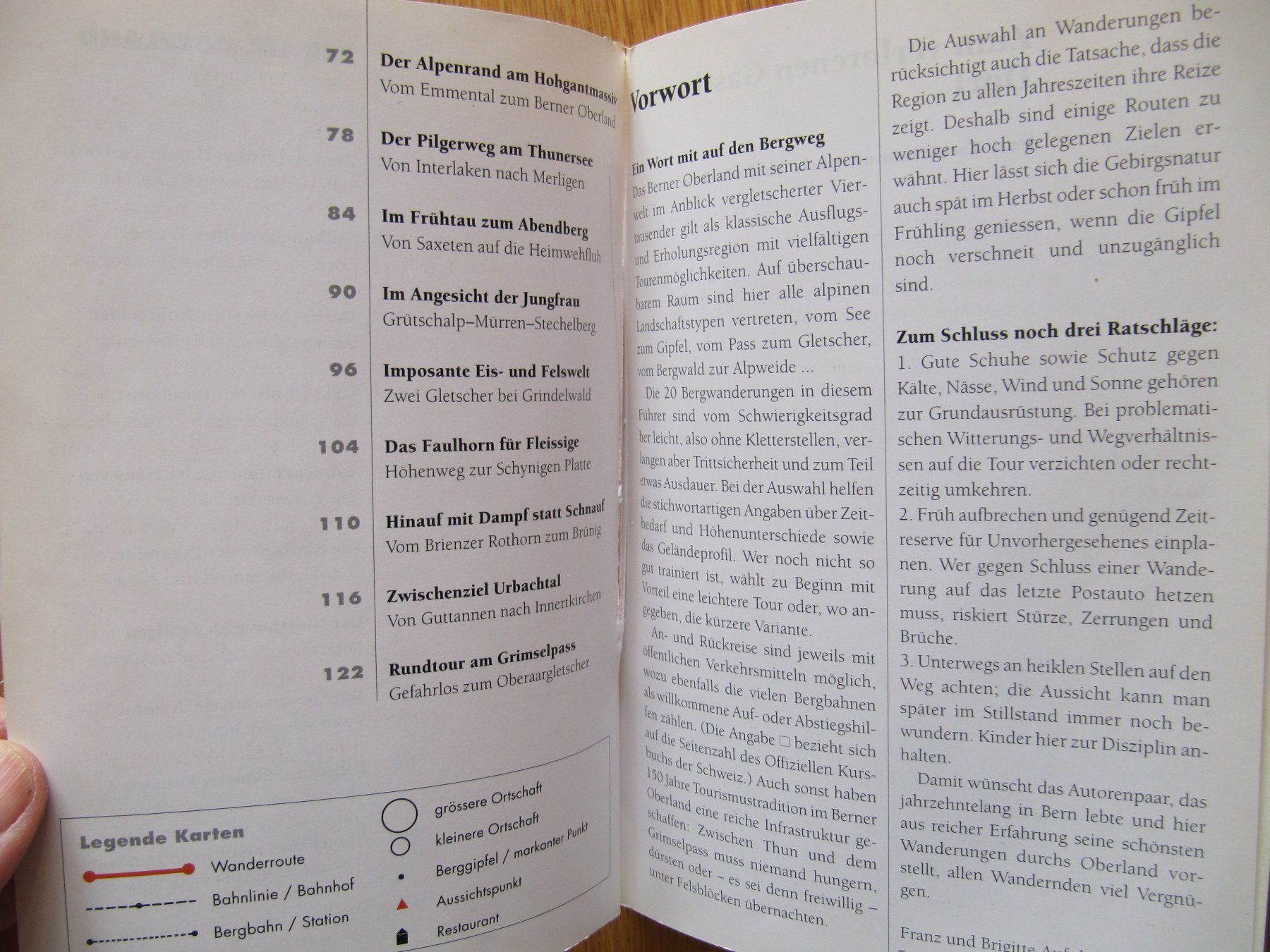 Bücher: 2 Wanderführer Schweiz: Berner Oberland + Emmental – Gebraucht aus Würenlos von Carabella0 2