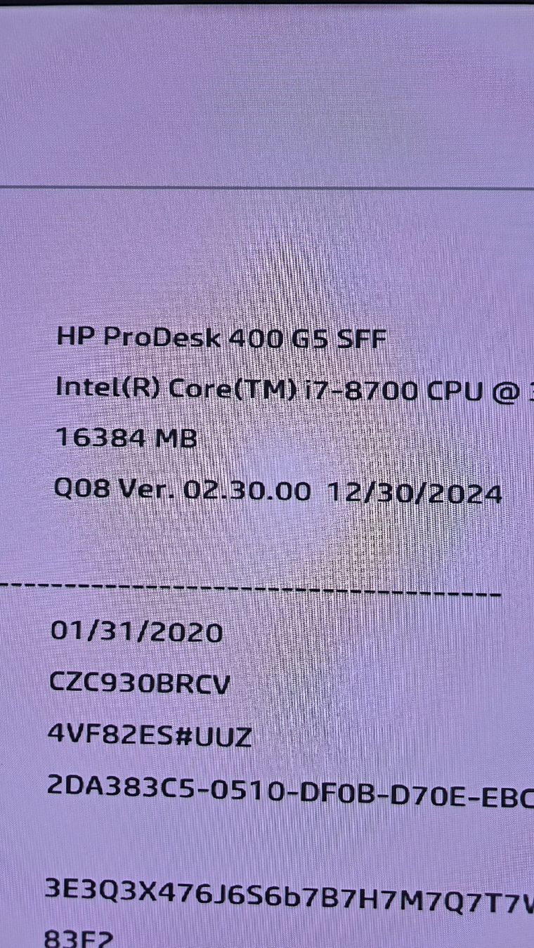 Hewlett Packard PC: HP ProDesk 400 G5 SFF Business PC i7 – Usato da Lugano venduto da DanyalCH 2