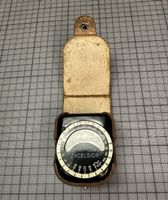 Belichtesmesser mit Ledertasche Vintage Excelsior