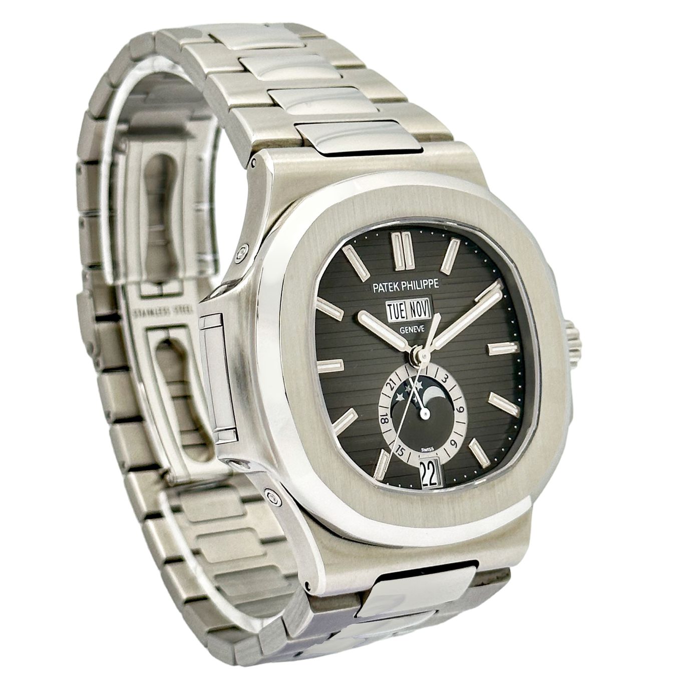 Patek Philippe Orologi: Patek Philippe Nautilus 5726/1A Full set Unworn – Nuovo e nell'imballaggio originale da Genève venduto da Swisstreasures-SA 1