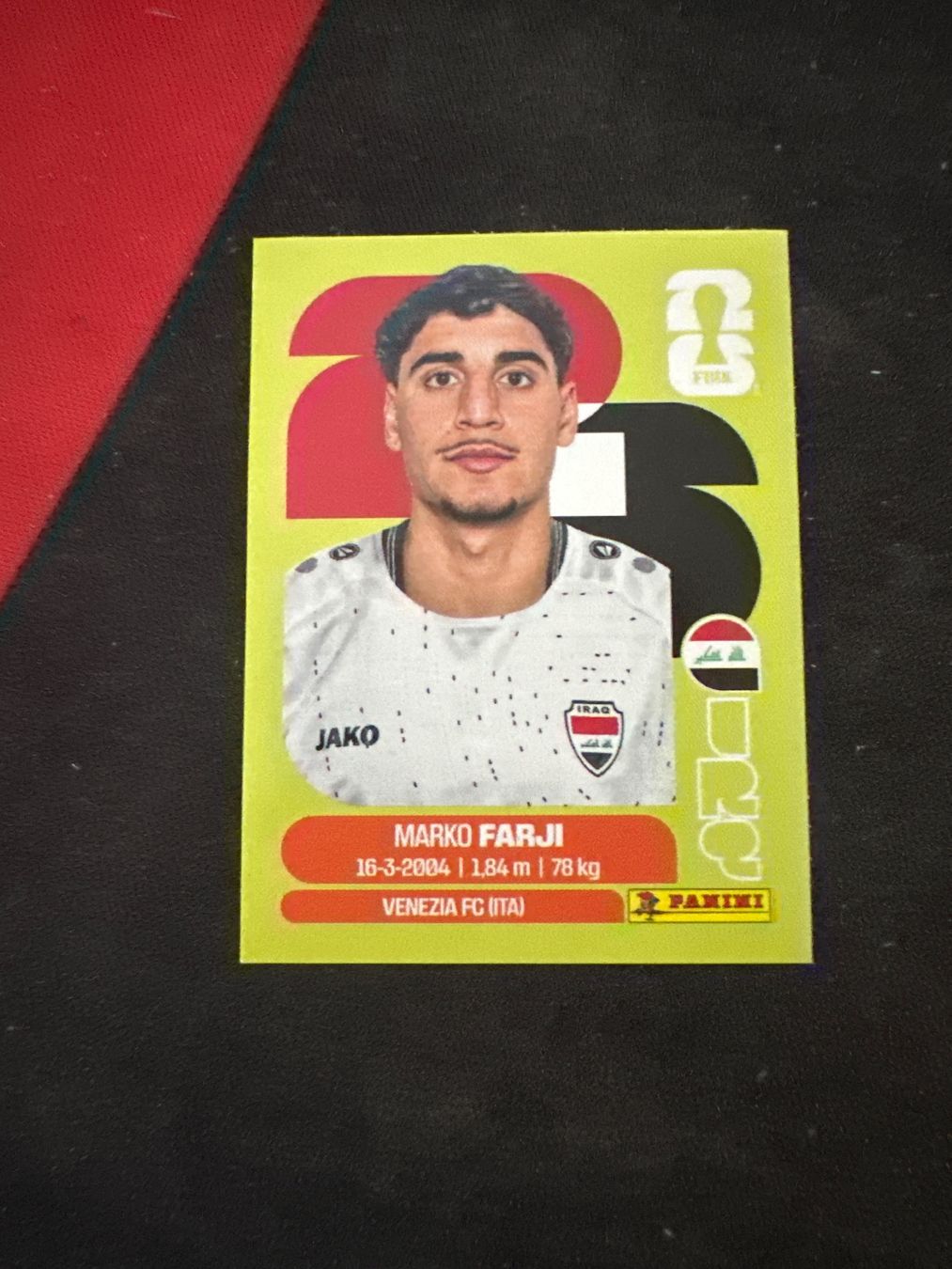 Panini Carte collezionabili: Panini FIFA WM 2026 Sticker - IRQ 16 – Usato da Sulz AG venduto da DealWerk