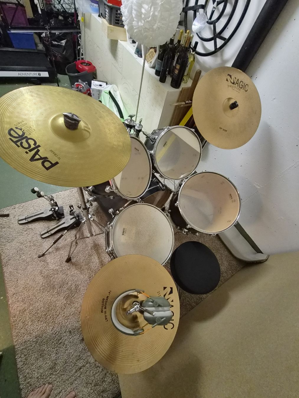 Paiste Musikinstrumente: Drum Kit Schlagzeug Paiste und Magic – Gebraucht aus Zufikon von Thomas_s 3