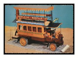 AUTOBUS PARISIEN - 1906 Maquette du Premier Autobus Parisien