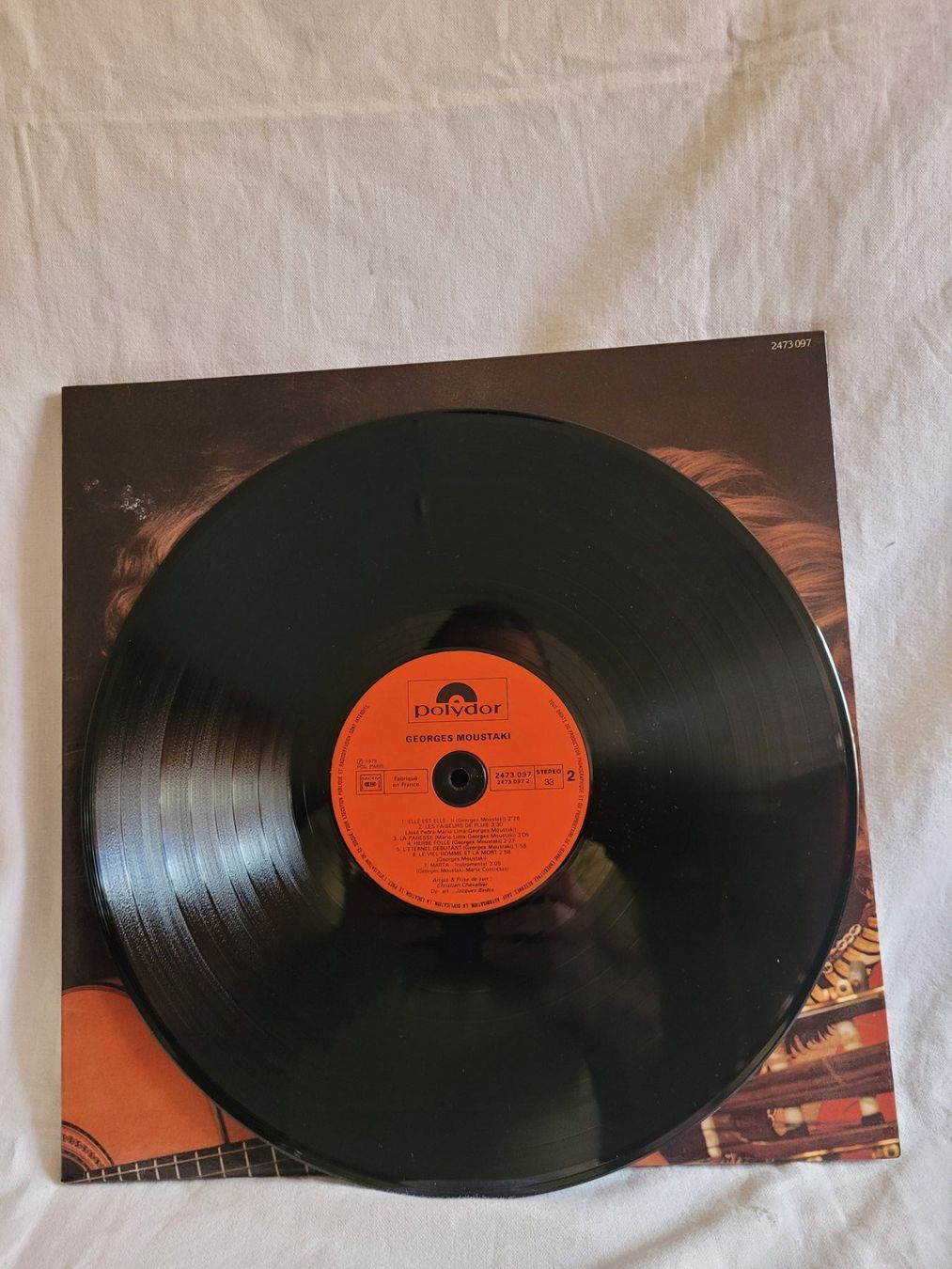 Dischi in vinile: Disque vinyle Georges Moustaki 33T – Usato da la Chaux-de-Fonds venduto da Lampe 4