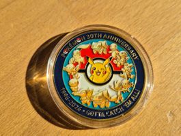 Pokémon 30th Anniversary/ Celebration Coin / Münze