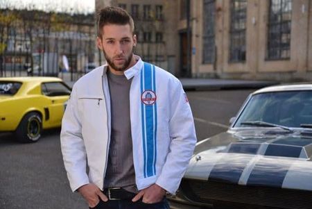 Shelby Vintage Racing Jacket - Offiziell Lizenziert! - NEU!