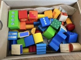zwei Sets Holzbausteine von Haba