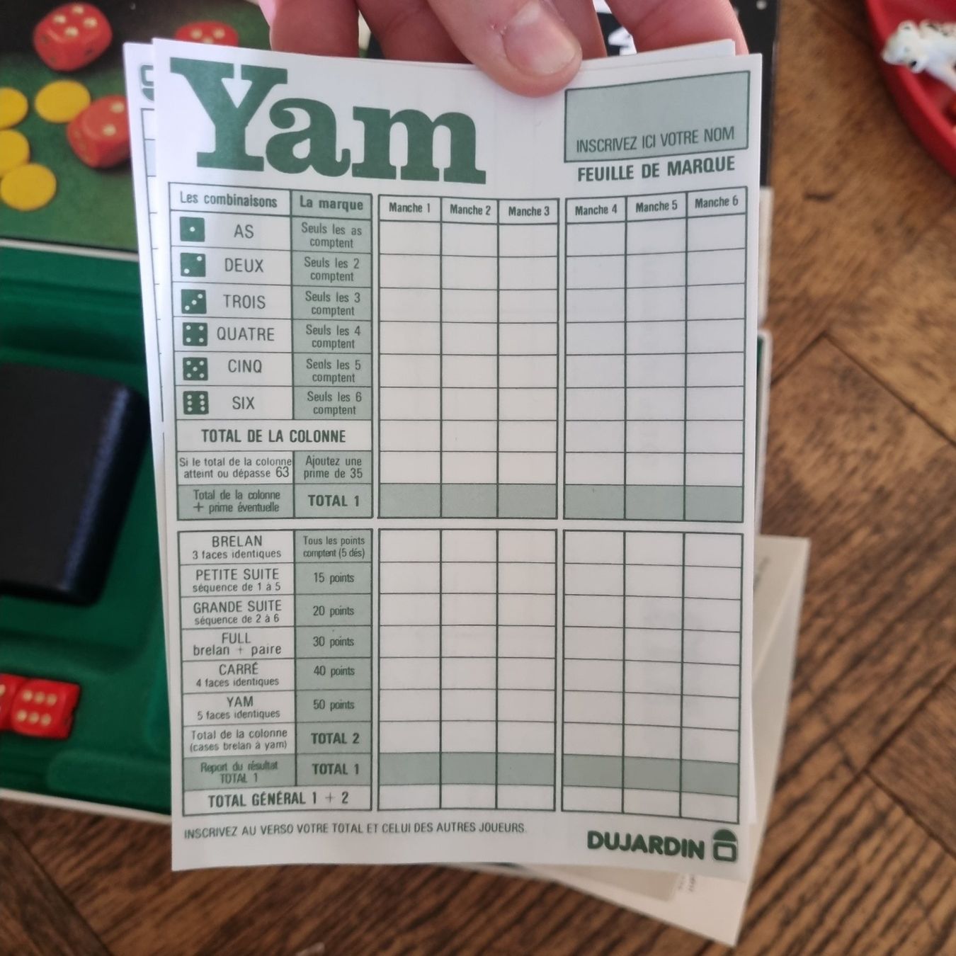 Giochi: Jeu Yam dujardin vintage – Usato da Fribourg venduto da jarmilka 4