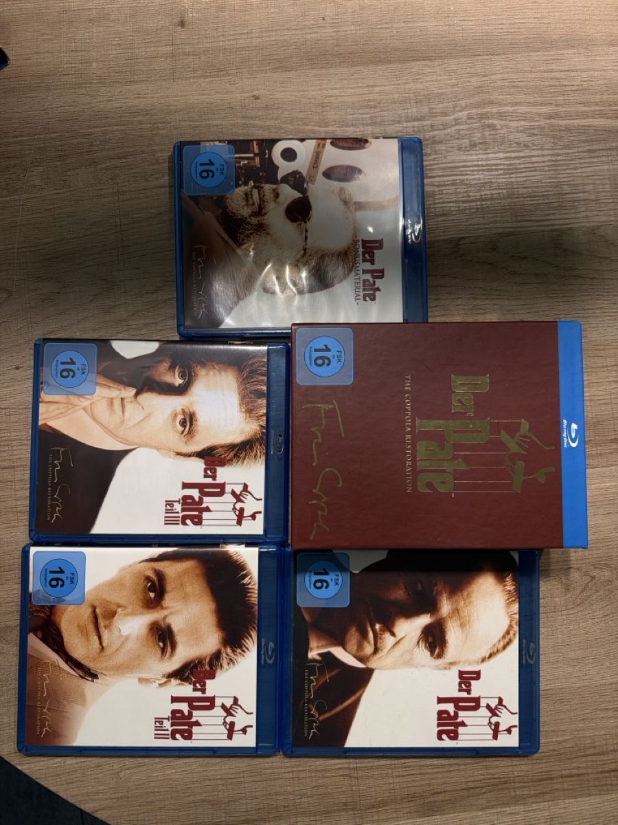 Tutti i DVDs: Der Pate 1-3 Collection BluRay – Usato da Hagendorn venduto da masterchieff 1