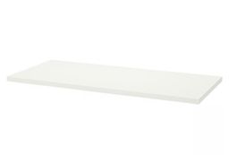 Tischplatte weiss 150x75 cm