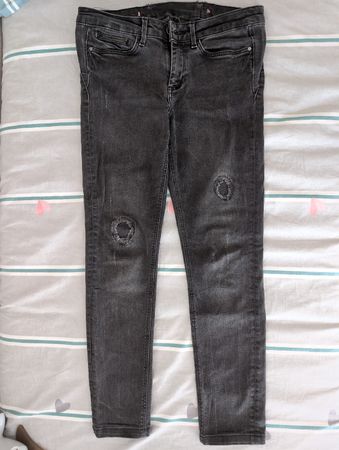 comptoir des cotonniers- Slim Fit Jeans, Destroyed Look 26