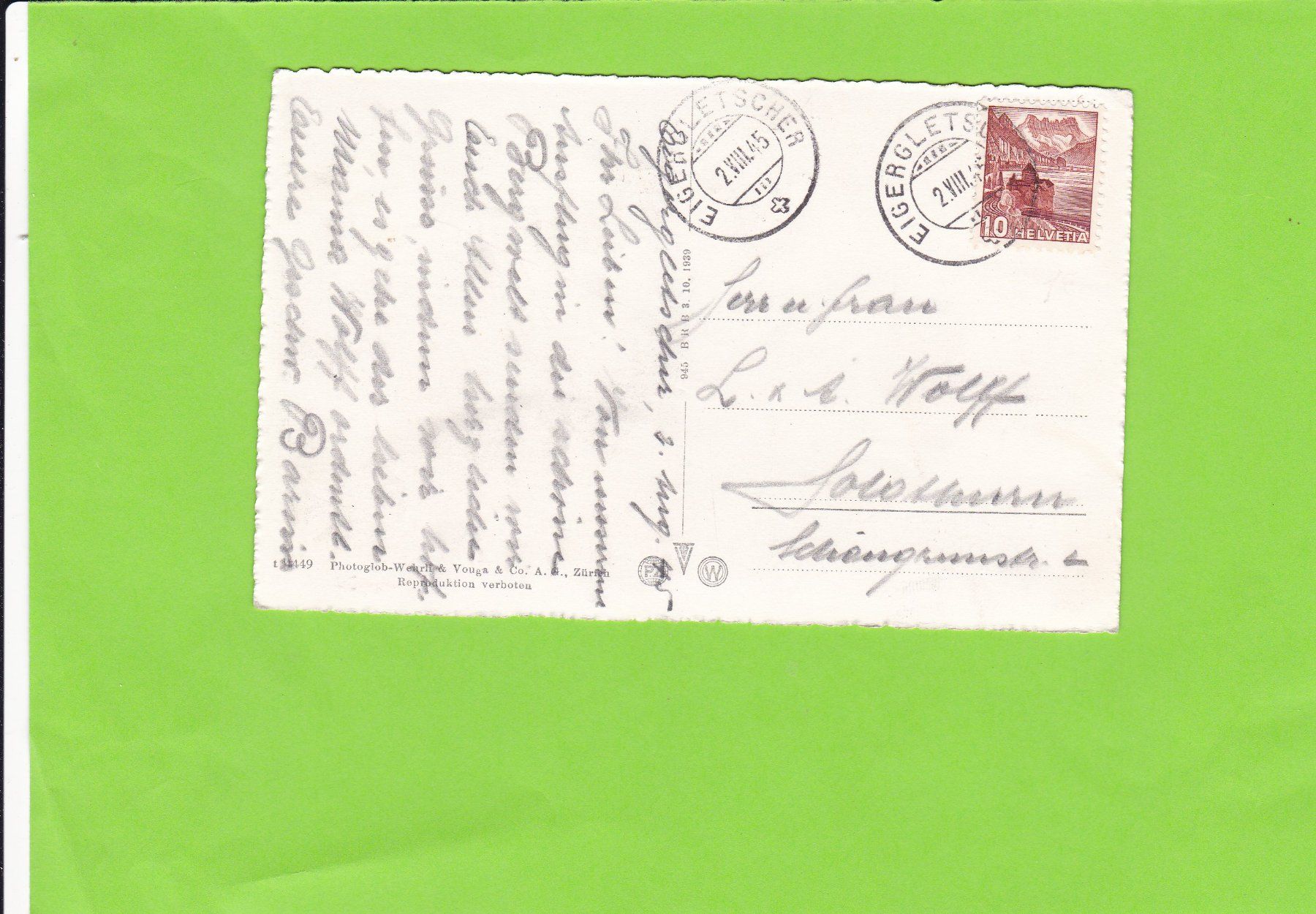 Cartes postales: Jungfraubahn-Station Eigergletscher – D'occasion à St. Peterzell par neckertal 1