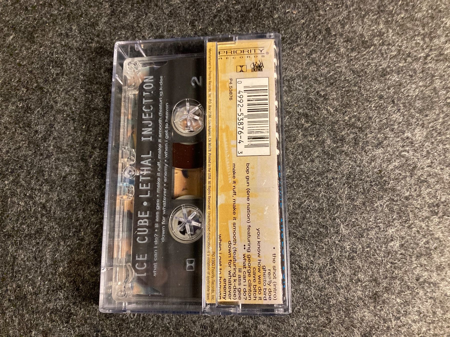 Musicassette: Ice Cube - Lethal Injection (MC) – Usato da Fribourg venduto da Karushi 2