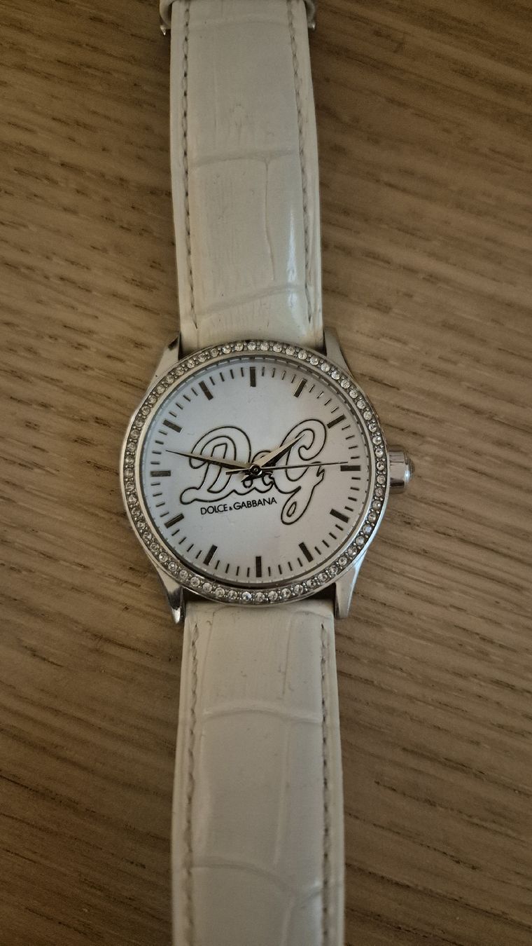 Dolce & Gabbana Orologi: Montre Dolce & Gabanna bracelet cuir – Usato da Genève venduto da sofeal 1