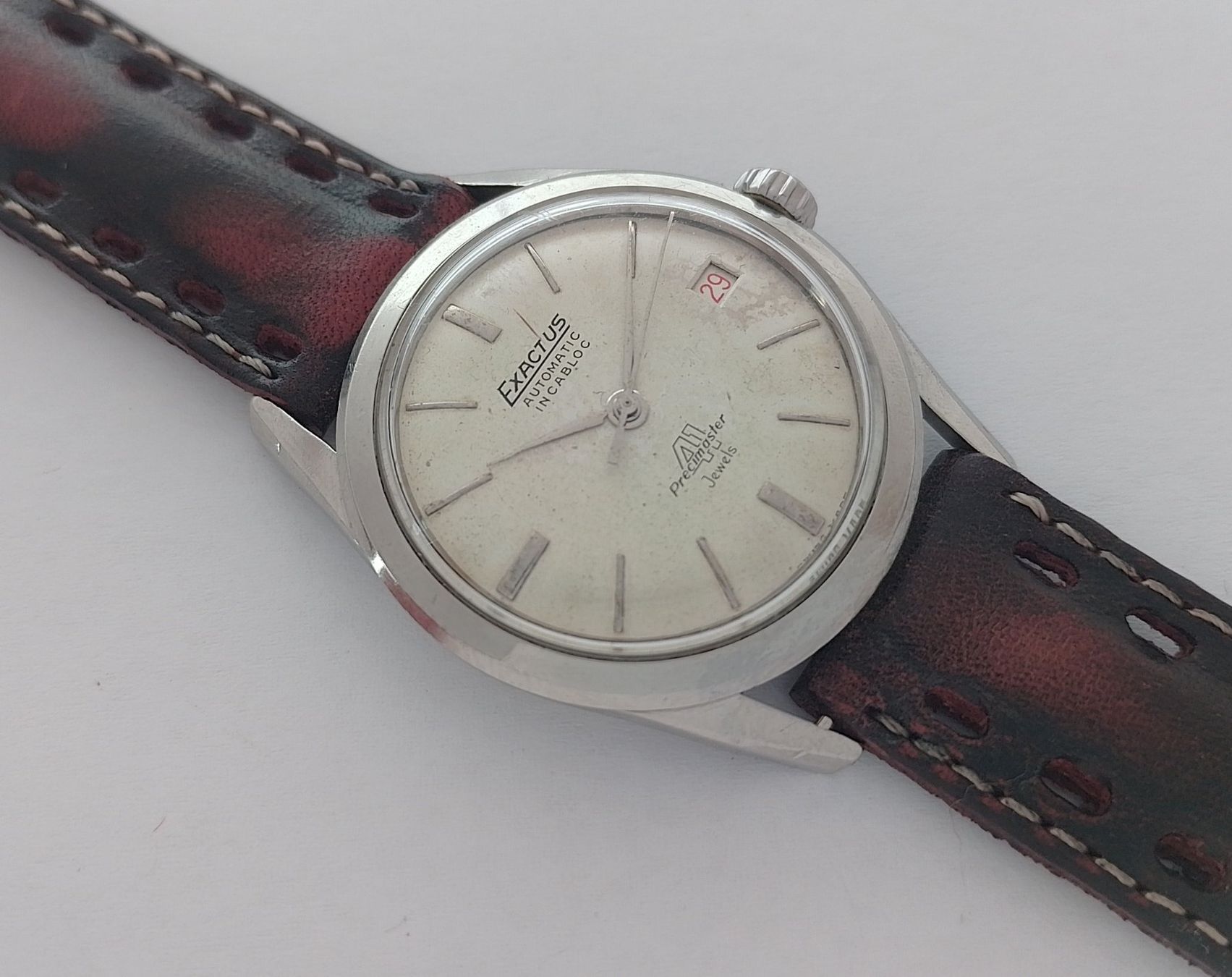 Uhren: 1960er Exactus Precimaster Automatic Compressor – 41 Jewels – Gebraucht aus Basel von Givens_Watches 1