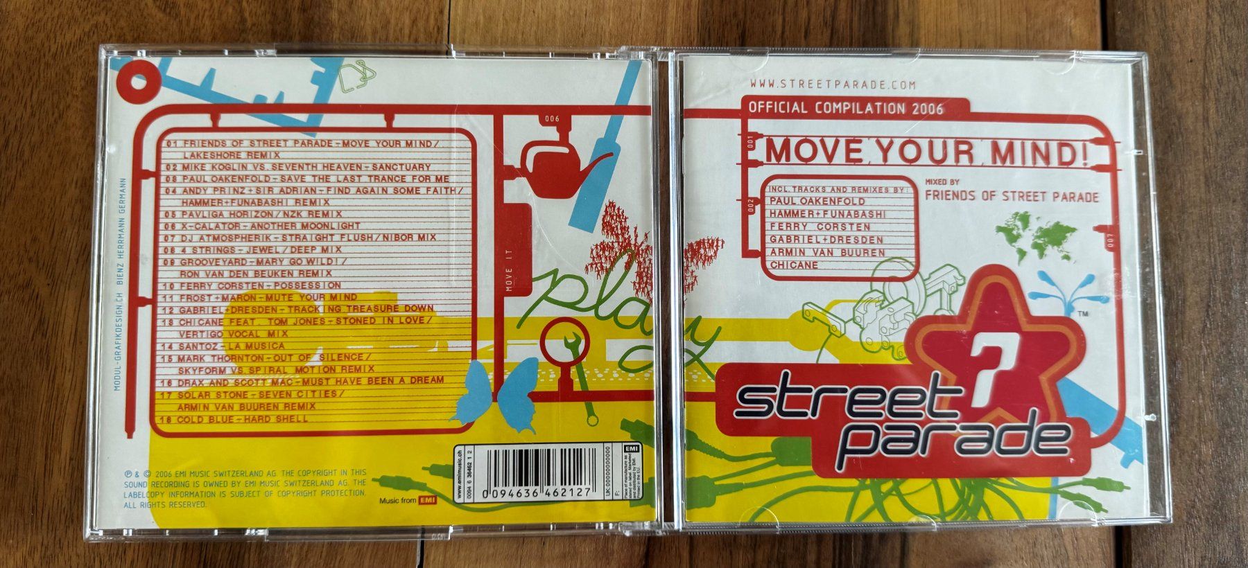 CD: Street Parade CD Sammlung 1998–2006 – Usato da Dällikon venduto da Arkana_23 2