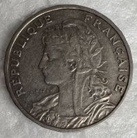Französische 25-Centimes-Münze aus dem Jahr 1904.