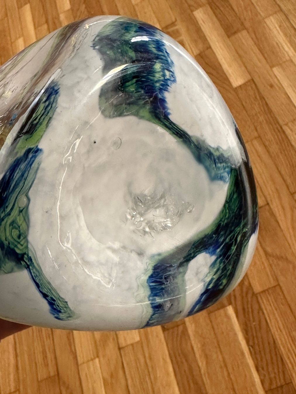 Vasen & Gefässe: Mid century blown glass vase Soliflore - 1960s – Gebraucht aus Lausanne von brixton 8