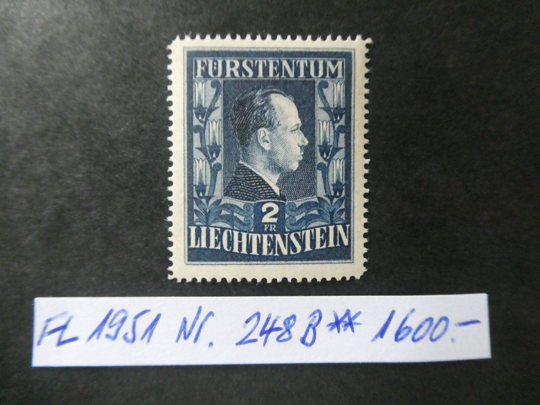Tous les timbres: FL 1951 Nr. 248B postfrisch ** – D'occasion à Lausen par Herbamare01